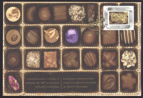 🍁Canada  #S72    "PURDY'S CHOCOLATES"      Brand New  2007  Special Event Issue