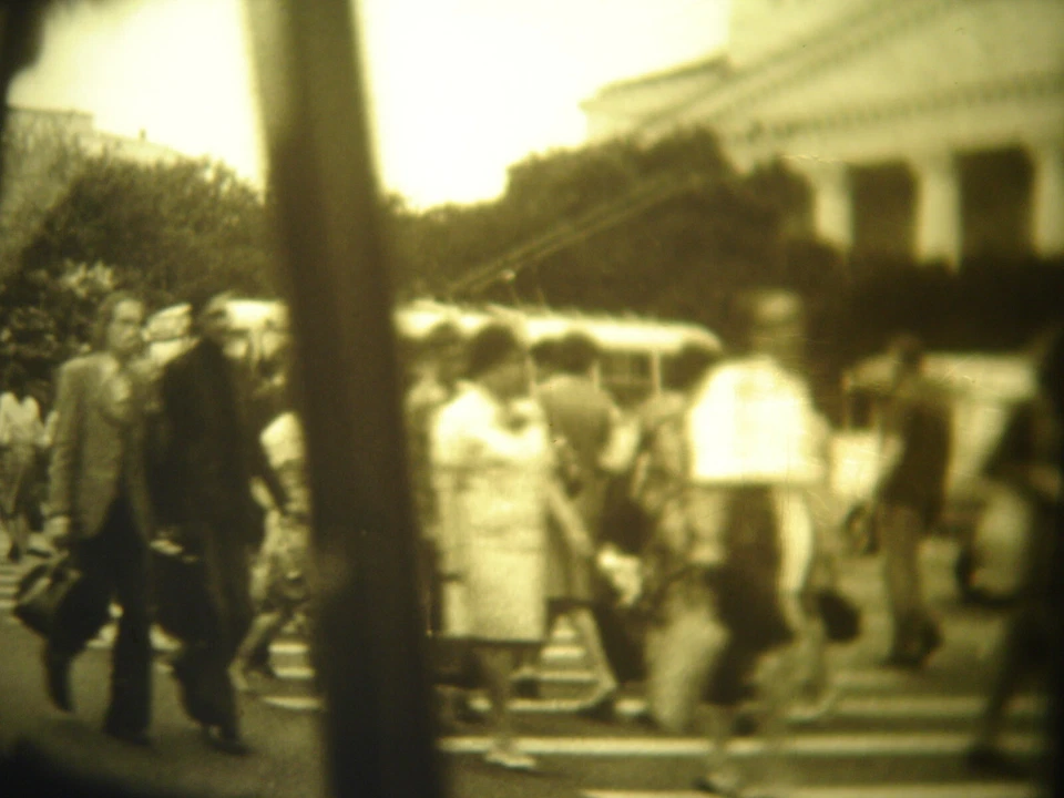 16mm Soviete documentary Labor and distribution under socialism  film B/W movie - Image 4 of 4