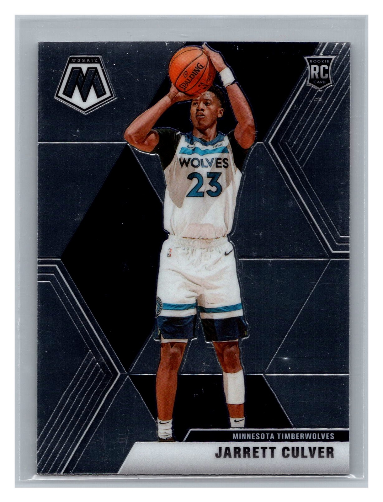 2019-20 Panini Mosaic Jarrett Culver #201 Rookie