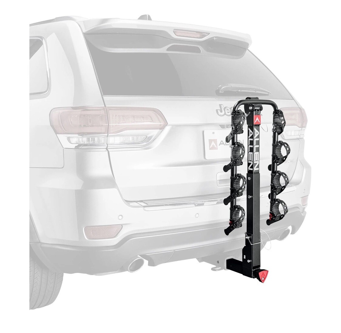 Allen Sports Deluxe Locking 4-Bike Carrier for Inch Hitch,Model640qr NEW