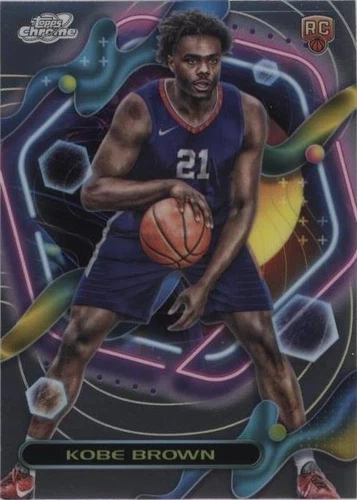 2023-24 Topps Cosmic Chrome - Kobe Brown #177