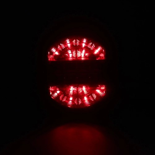 2x 5.5" 12V 24V LED Rear Tail Round Stop Brake Turn Signal Light Trailer Truck - Bild 13 von 16