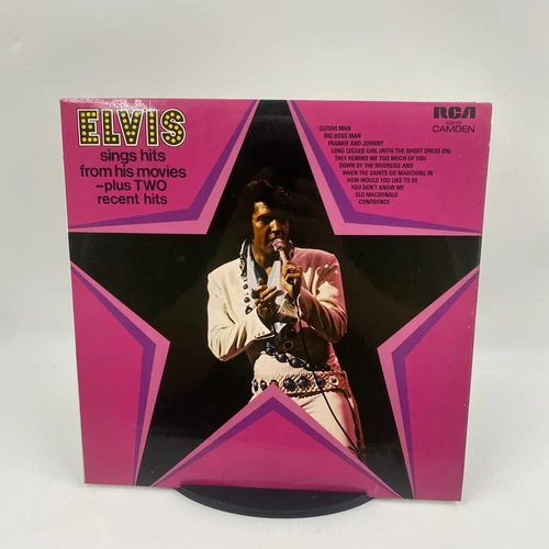 Elvis Presley - Elvis Sings Hits From His Movies LP Vinyl Record VG+/VG+