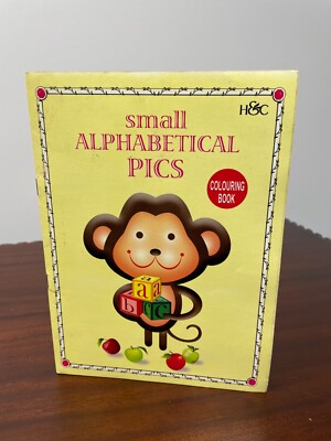 Small Alphabetical Pics Coloring Book