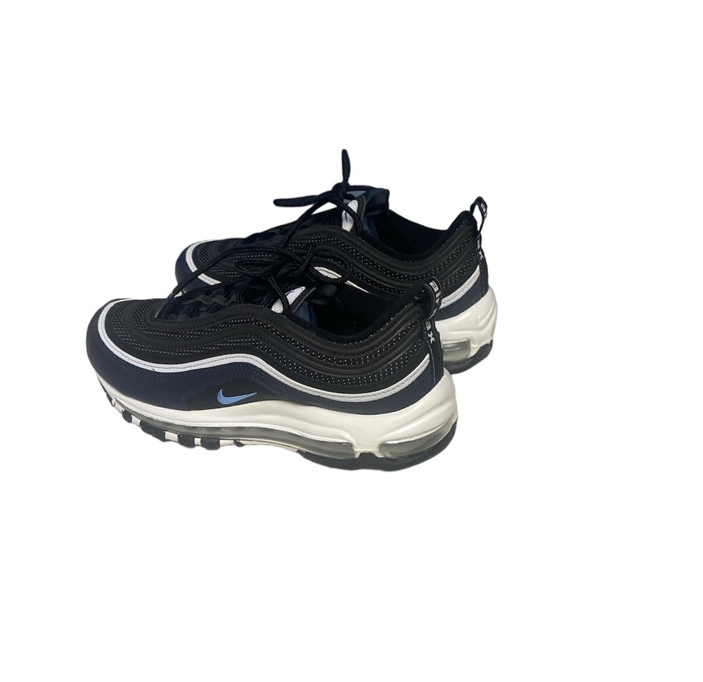 Nike Air Max 97 Low Athletic Sneakers Black Blue DQ3955-001 Mens Size 6.5 NWOB