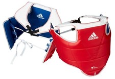 ADIDAS TAEKWONDO KAMPFWESTE, REVERSIBLE, WT zugelassen. ROT/BLAU. TKD - ADITAP01