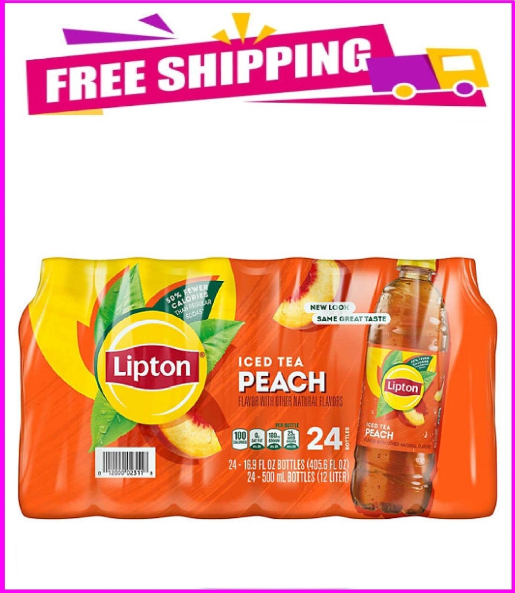 Lipton Peach Iced Tea (16.9 oz., 24 pk) | eBay