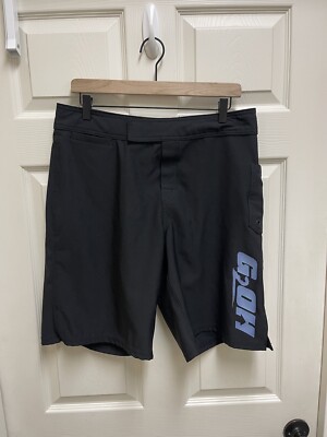 G2OH Men s Size 32L Shorts, Black Cross Fit Polyester Spandex Blend Made In USA