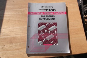 Wiring Diagram For 1994 Toyotum - Complete Wiring Schemas