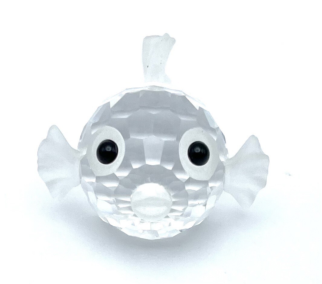 Swarovski Crystal Puffer Fish 1 3/8” Long - Mini- Fish Only | eBay