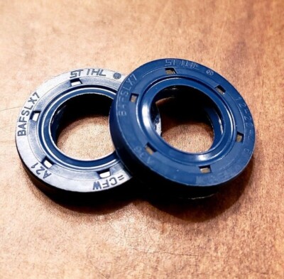 New Genuine Stihl 2 Oil Seals 12x22x4 5 Ms192 Ms192t Ms193t Oem Ebay