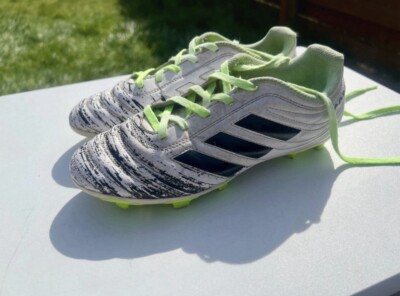 Adidas Copa 20.4 FG Fußballschuhe Größe UK 3,5 weiß/core black/signal green