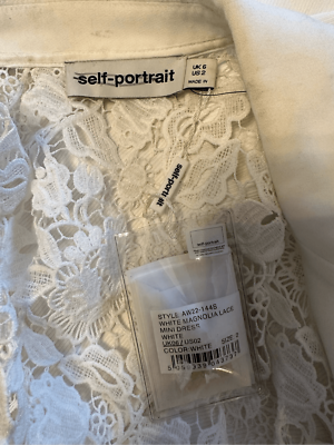 Self-PortraitMagnolia Lace Button-Front Minidress | eBay Self-PortraitMagnolia Lace Button-Front Minidress | eBay