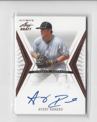 2012 Leaf Ultimate Draft Rookie AUTOGRAPH Singles - You Choose