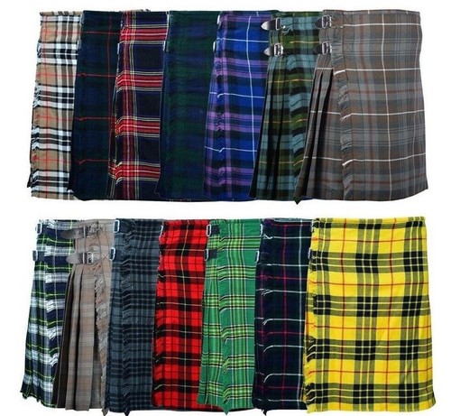 Magnificent Sport Traditional Campbell Tartan 5 Yard Kilt Scotland