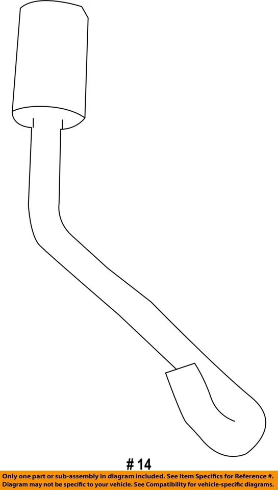 Componentes del sistema de combustible Chrysler OEM 2015 Grand Cherokee - tubo de ventilación 4578882AC Foto 2 de 2
