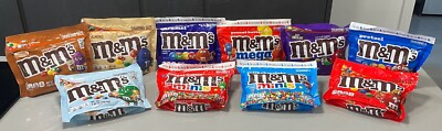 M&M s Sharing Size Bags All Flavours Rare USA Import