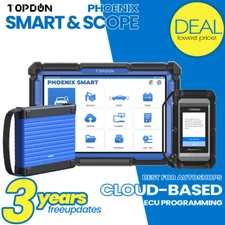 2025 TOPDON Phoenix SMART Elite Car OBD2 Scanner Diagnostic Tool ECU Programming