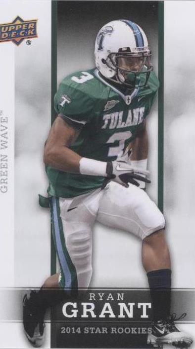 2014 Upper Deck Star Rookies - #34 Ryan Grant (RC) BCCG 10