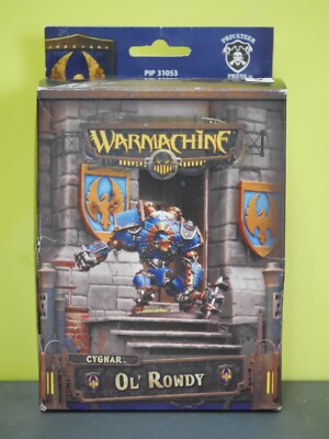 Privateer Press Warmachine Cygnar Ol' Rowdy PIP-31053 Metal Used sell AS IS