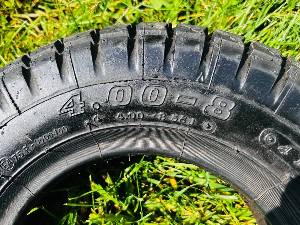 ¡Juego de neumáticos Yamaha Chappy! ¡ENVÍO INCLUIDO! Foto 2 de 4