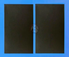 Plus Model Polystyrene Plastic Sheet (Black) (0.5mm, 190 x 110mm) (2 plates) 576