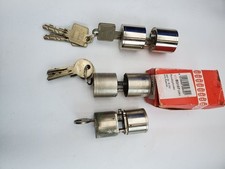 3 x BKS Rundschloss Rundzylinder + Schlüssel gut