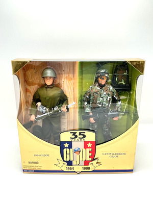 Hasbro GI Joe 1964 JOE & 1999 LAND WARRIOR 35th Anniversary 12