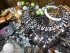 Vintage Large Junk Broken Repair Crafts Almost 6 Pounds Lbs Costume Jewelry Lot