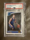 2018-19 Panini Donruss Luka Doncic Rookie RC Base card PSA 10 GEM MT Mavericks