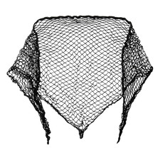 Extra Large Cotton Triangle Hair Net - Ideal for Salons and Home Use