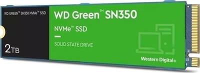 WD Green SN350 2TB M.2 PCIe NVMe SSD (WDS200T3G0C-00AZL0)