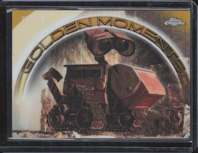 2025 Topps Chrome Pixar Golden Moments Wall-E A Day At Work GM-14