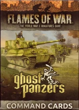 Battlefront Miniatures Flames of War Ghost Panzers Command Cards FOW FW251C