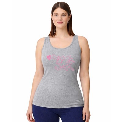 Be Mine Damen Trägershirt Tank Top süß Ente Valentinstag Geschenk für sie