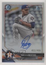 2018 Bowman Chrome Prospect Refractor /499 Rogelio Armenteros #BCPA-RAR Auto db5
