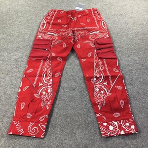 パンツ READYMADE BANDANA SLEEPING PANTS 2 RED Bandana Pants