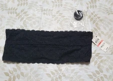 JENNI Women's Intimates Black Strapless Everyday Lace Bandeau Bra Size: XXXL