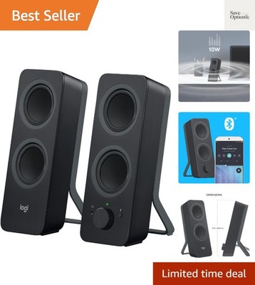 Z207 2.0 Stereo Computer Speakers with Bluetooth