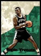 David Robinson 1996-97 SkyBox Premium #TT6 Triple Threats Spurs Basketball Card