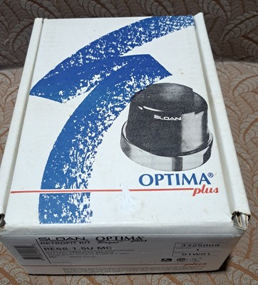 SLOAN OPTIMA PLUS MODEL RESS-1.5U M C Dual Filtered By-Pass Diaphram Batt Sensor