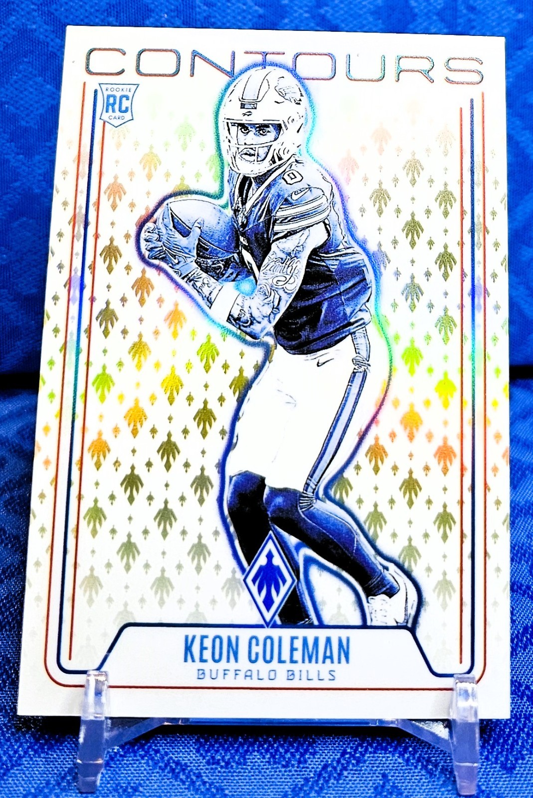 2024 Phoenix Keon Coleman Contours RC GOLD /10!!
