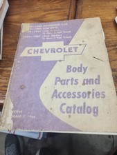 1938-1967 Chevrolet Car And Truck Body Parts Book Original Manual Catalog Text 1938-1967 Chevrolet Car And Truck Body Parts Book Original Manual Catalog Text