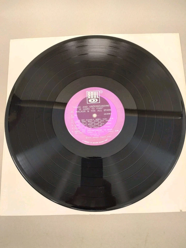 JR. WALKER & THE ALL STARS Peace And Understanding Is Hard To Find LP Motown R&B - Image 3 of 4