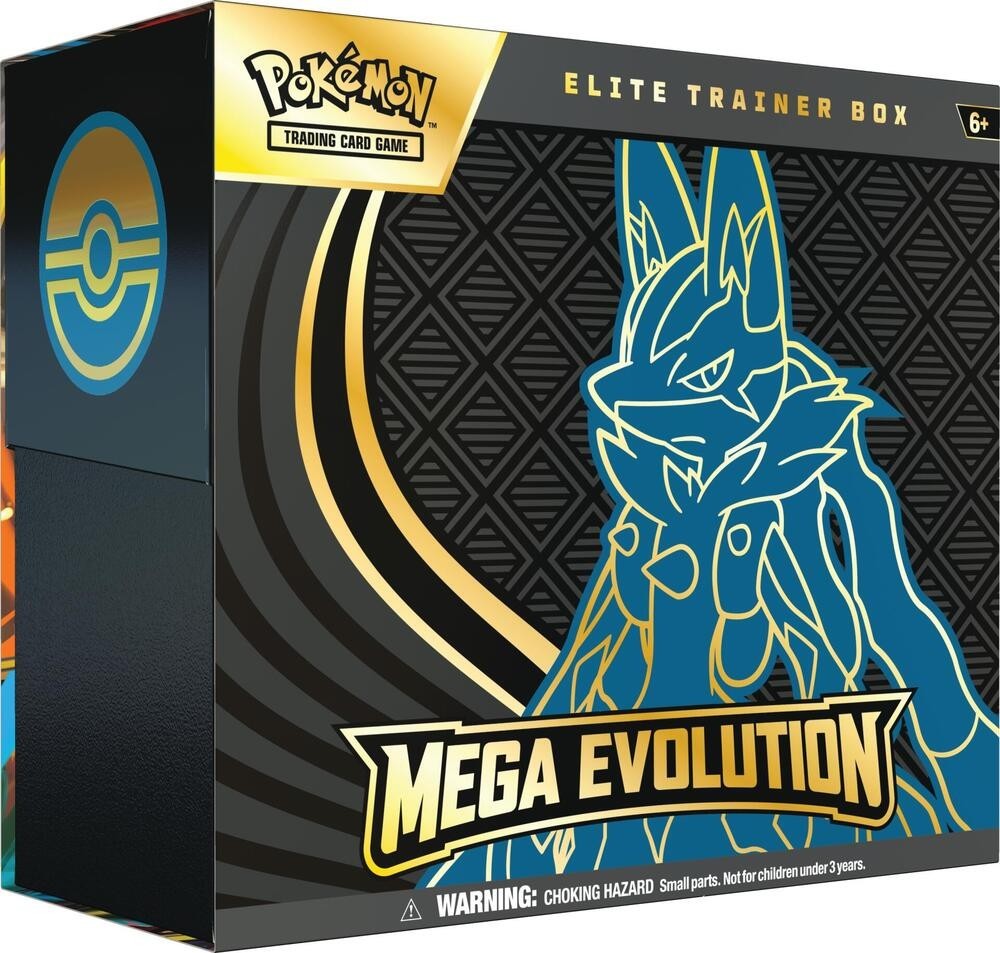 Sealed Mega Evolution Elite Trainer Box Lucario ETB* Pokemon | eBay