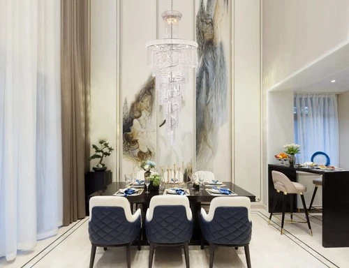 Elegant Lighting Spiral 36" 32 Light Royal Crystal Chandelier - Picture 2 of 6