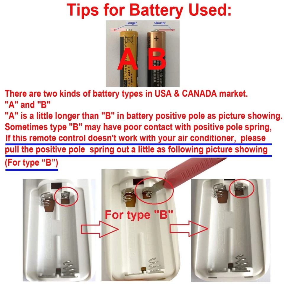 Reemplazo para mando a distancia aire acondicionado Sharp 9JM203355091093 para AF-Q1... Foto 2 de 4