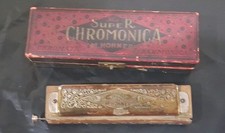 M.HOHNER Super Chromonica 270 Harmonica 48 Key C with Case/Long-selling model
