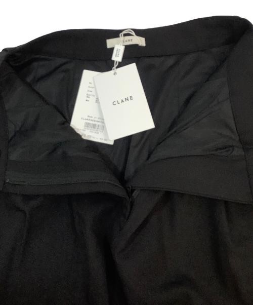 CLANE                    BASIC TUCK PANTS black - image 3