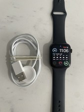 Apple Watch SE 44mm GPS Gray Aluminum Case Smartwatch MKQ63LL/A